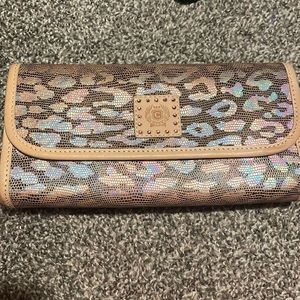 Consuela Iris step out 
10 ¾“ (W) x 5 ½“ (H) x 2” (D)